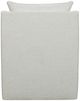 Robin Bruce Kara White Swivel Glider Chair-3