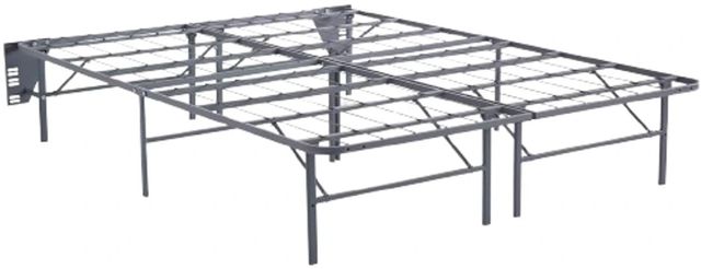 Sierra Sleep® By Ashley® Better than a Boxspring 2-Piece Gray King Foundation-0