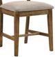 ACME Furniture Wallace II Tan/Weathered Oak Dining Side Chair-3