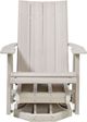 Nature's Best Furniture Customizable Contemporary 2' Polyethylene Outdoor Swivel Glider Chair-1