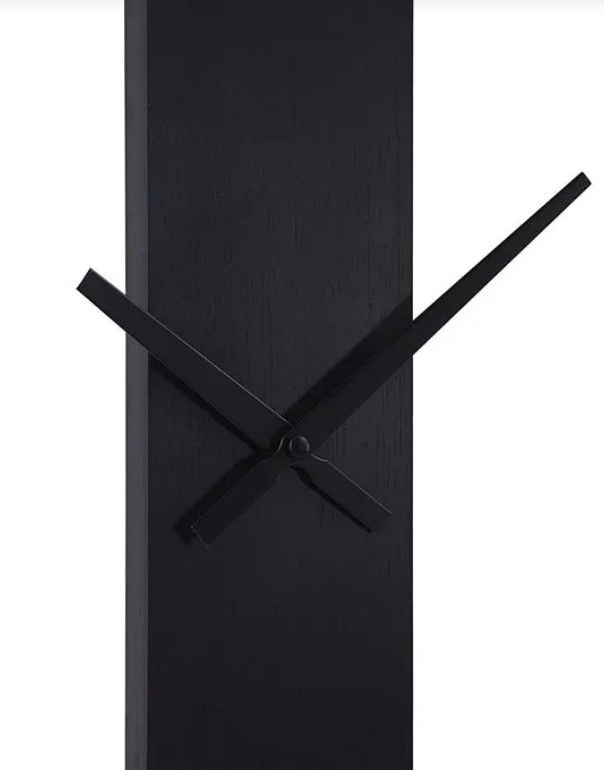 Renwil® Romane Matte Black Wall Clock-2