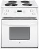 GE® 28" White Drop In Electric Range-0
