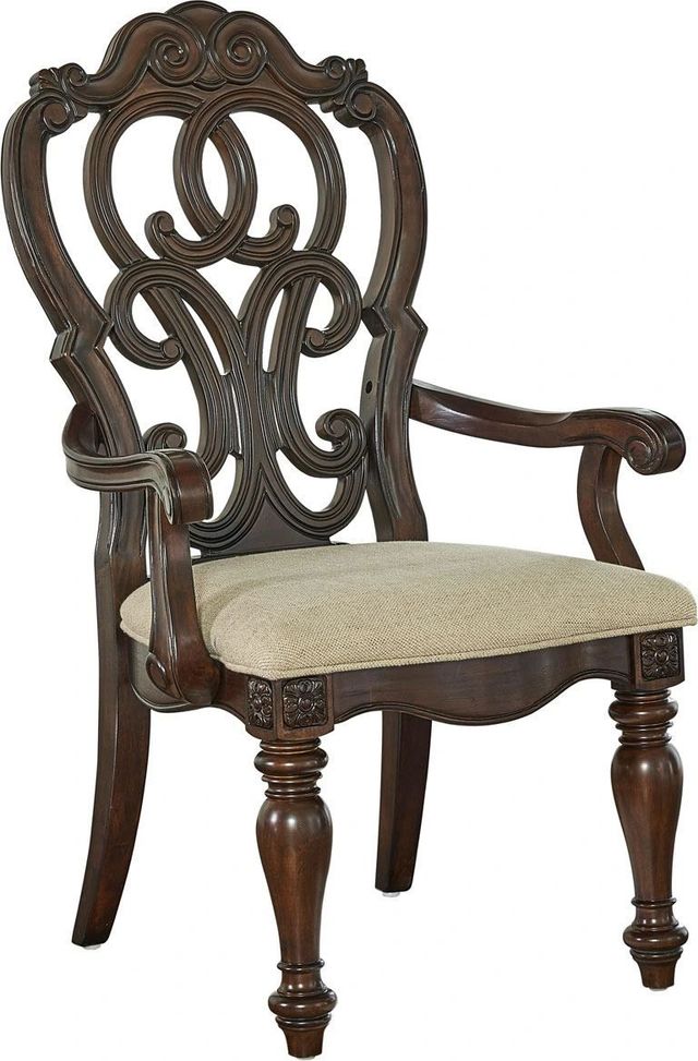Steve Silver Co. Royale Brown Dining Arm Chair-0