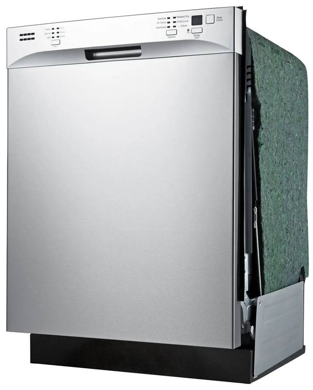 Element® 24" Stainless Steel Front Control Built-In Dishwasher-2