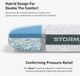 BEDGEAR® Storm 3.0 Performance® Dual Comfort King Bed Pillow-4