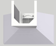 Vent-A-Hood® 36" White Wall Hood-3