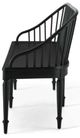 Magnolia Home by Joanna Gaines Carlotta Matte Black Bench-2
