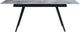 Modus Furniture Lucia Piedra Dining Table with Black Base-2