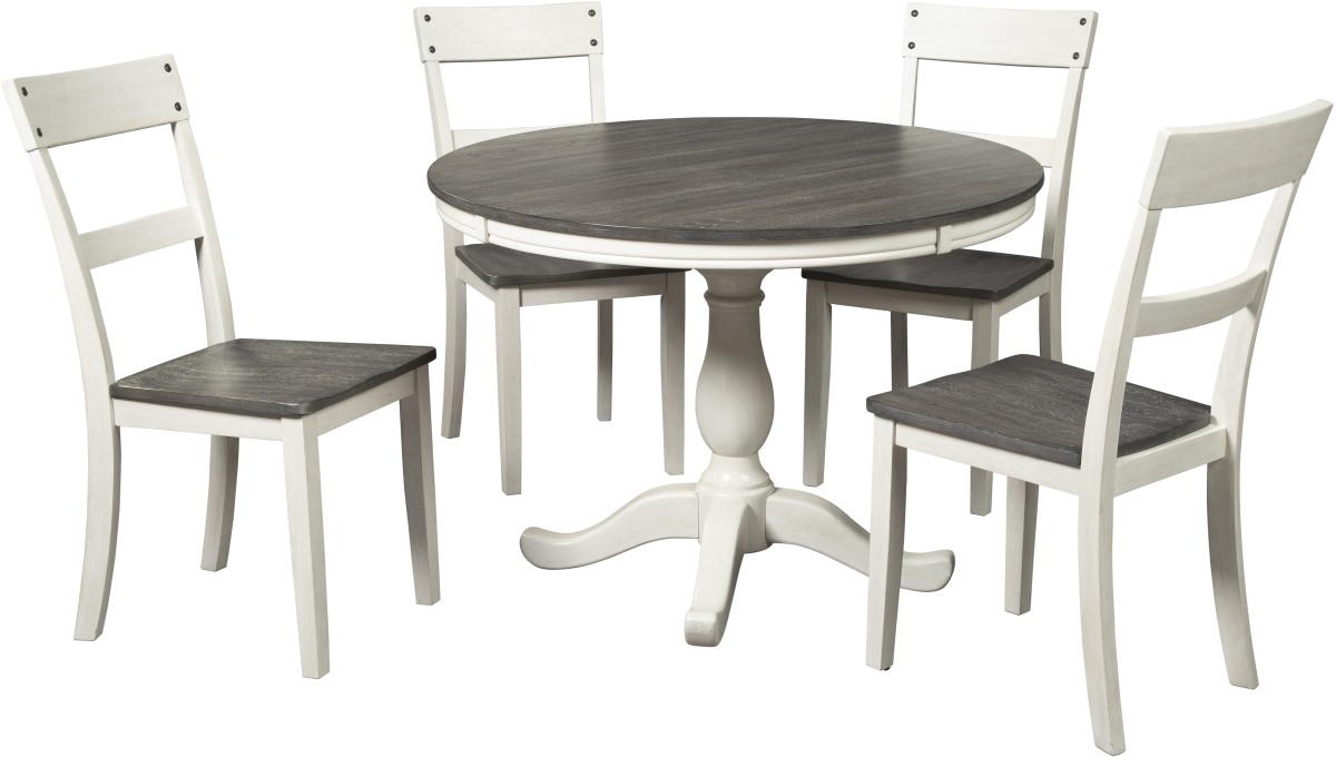 Signature Design by Ashley® Nelling 5-Piece Two-Tone Dining Table