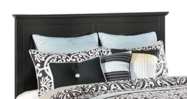 Signature Design by Ashley® Maribel 3-Piece Black King or California King Panel Headboard Bedroom Set-1