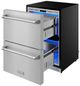Thor Kitchen® Gordon Ramsay 24" 5.4 Cu. Ft. Stainless Steel Outdoor Under-Counter Refrigerator-5
