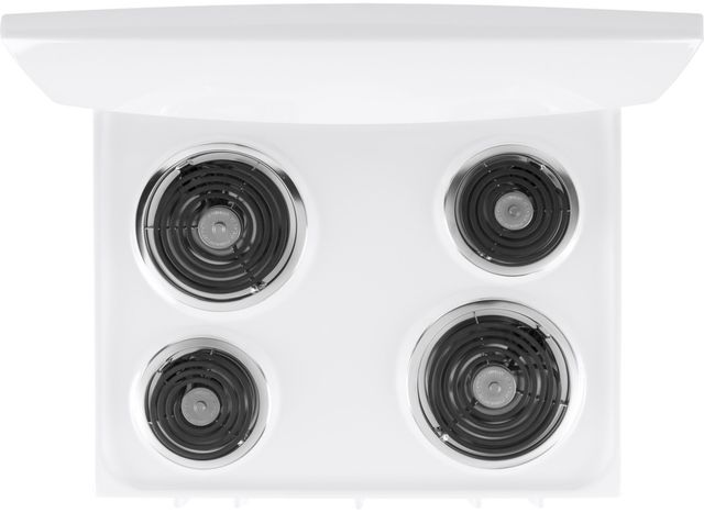 GE® 30" White Freestanding Electric Range-4
