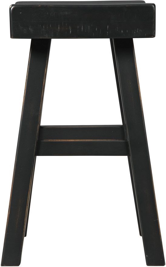 Signature Design by Ashley® Glosco Black Counter Stool-1