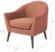 Olliix by Madison Park Red Grayson Mid-Century Accent Chair-1