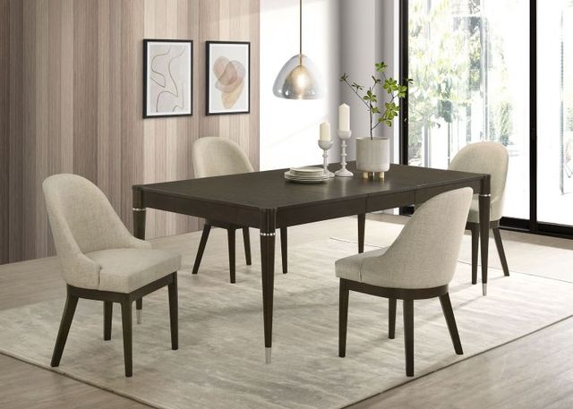 Coaster® Reseda 5-Piece Ash Brown Dining Table Set-1