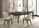 Coaster® Reseda 5-Piece Ash Brown Dining Table Set-1