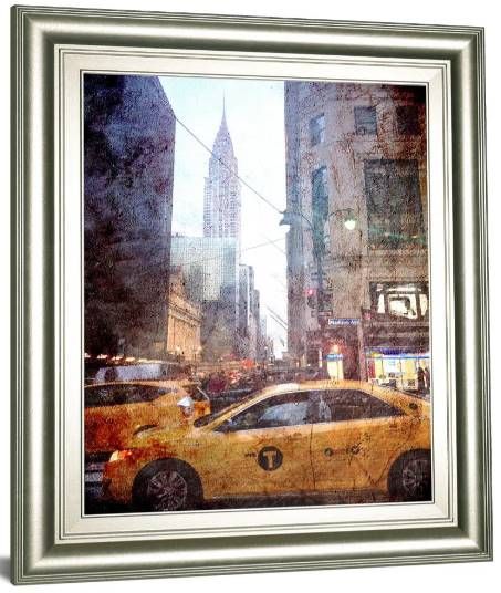 Classy Art Rainy Madison Ave by Acosta Wall Art-1
