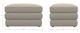 La-Z-Boy® Miles Walnut Leather Ottoman-4