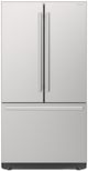 Sharp 36" Stainless Steel Counter Depth French 3-Door Refrigerator with Internal Water Dispenser-0
