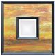 Crestview Collection Calm Reflections 1 Black/Orange/Yellow Abstract-0