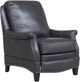BarcaLounger® Ashebrooke Wrenn Gray Leather Manual Recliner-0