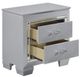 Mazin Furniture Allura Silver Nightstand-2