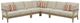 Signature Design by Ashley® Clare View 5-Piece Beige Fabric/Wooden Outdoor Curved Sectional-0