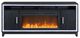 Global Furniture USA Lily Dark Gray Entertainment Unit-1