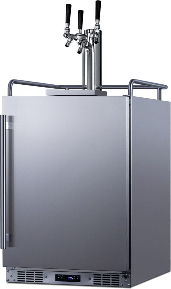 Summit® 24" Stainless Steel Outdoor Kegerator -1