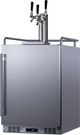 Summit® 24" Stainless Steel Outdoor Kegerator -1