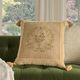 Nourison Home™ Mina Victory Vintage Pillow Beige Floral Center 22"x22" Throw Pillow-3