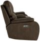 New Classic® Home Furnishings Brookings Brown Dual Power Reclinining Console Loveseat-4