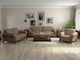 International Furniture Direct Loft Beige Loveseat-2