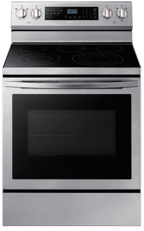 Samsung 30" Stainless Steel Free Standing Electric Range-0