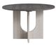 Furniture of America® Oberto Gray Round Dining Table-0