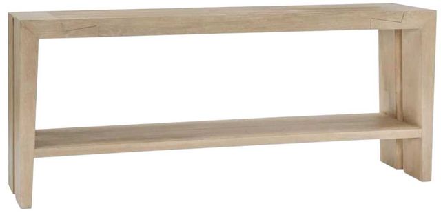 Classic Home Troy Aged Cream Console Table-0