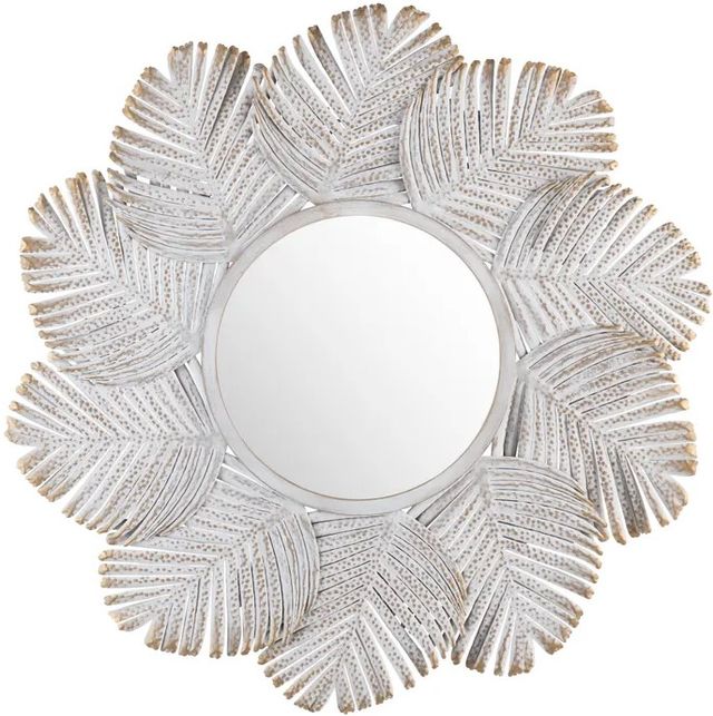 Crestview Collection Miramar White Mirror-0