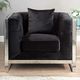 Furniture of America® Evadne Black Chair-1