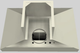 Vent-A-Hood® 42" Biscuit Euro-Style Wall Mounted Range Hood-2
