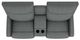 La-Z-Boy® Finley Midnight Manual Wall Reclining Loveseat with Console-4