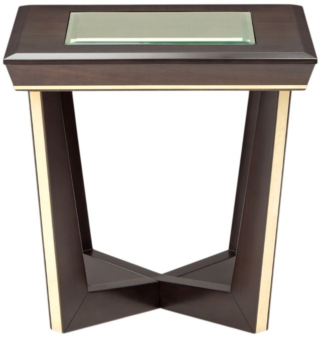 Michael Amini® Belmont Place Espresso End Table-1