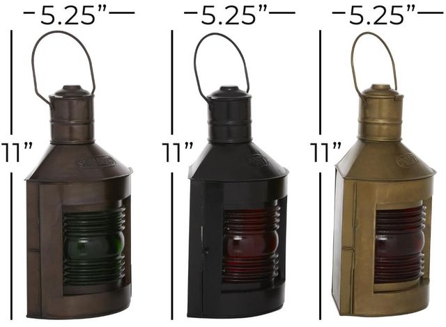 Deco Marche 3-Piece Multi Colored Lantern Set-2