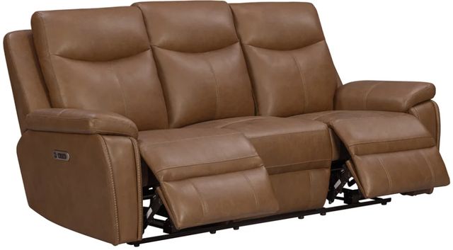 Parker House® Veracruz Vintage Tan Power Reclining Sofa with Zero Gravity-2