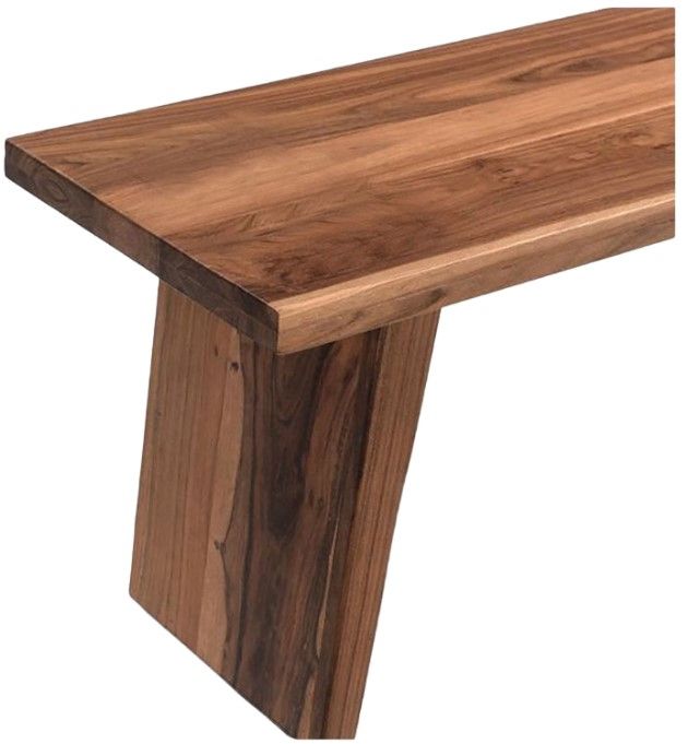 Home Trends & Design Barcelona Natural Bench-2