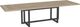 Amisco Customizable Ezra 84" Rectangular Extendable Table with 1.5" Solid Birch Top and 2 Leaves-1