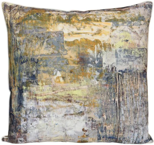 Stylecraft Norman Wyatt Home Blue/Green Designer Throw Pillow-0
