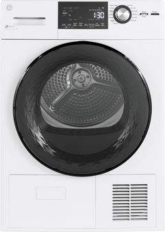GE® 4.1 Cu. Ft. White Front Load Ventless Electric Dryer