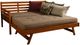 Kodiak Furniture Boho Linen Stone/Barbados Twin Daybed with Pop Up and Mattresses-0