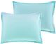 Olliix by Mi Zone Glimmer Aqua Full/Queen Metallic Glitter Printed Reversible Comforter Set-2