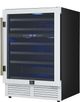 FORNO® Bacchino Series Alta Qualita 24" 4.8 Cu. Ft. White Wine Cooler -1